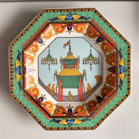 Rosenthal Versace Dish 24 Cm Le Voyage De Marco Polo Porcelain