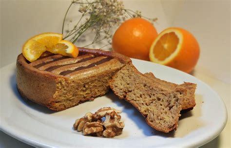 Bizcocho De Naranja Y Nueces Fit Receta De Sergio