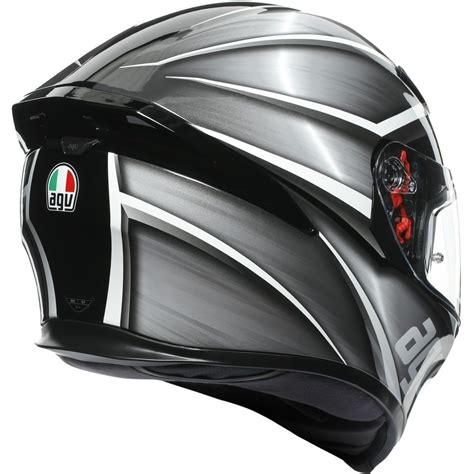 Casque Moto Integral AGV K5 S MULTI TEMPEST NOIR ARGENT Code Promo