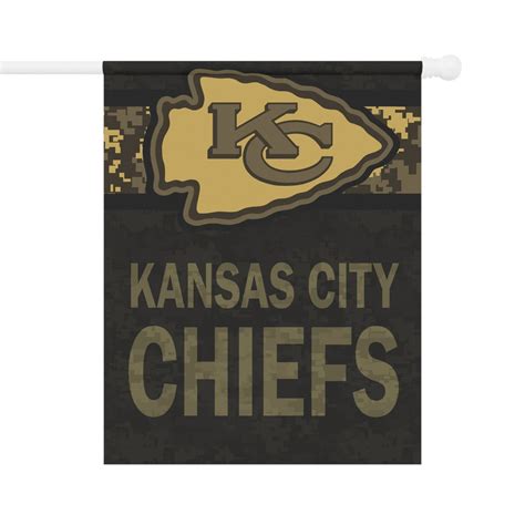 Kansas City Chiefs Camouflage Garden And House Banner Etsy