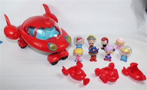 Mattel Disney Little Einstein's Pat Pat Rocket Ship Light Sounds Red ...