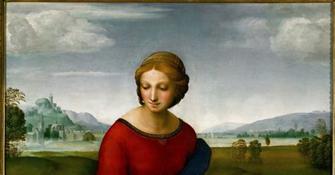 Any Given Day The Madonna Of The Meadow By Raphael