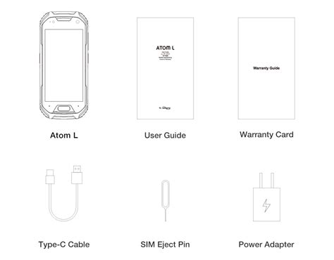 Unihertz Atom L - 4.0 Inch Rugged Smartphone