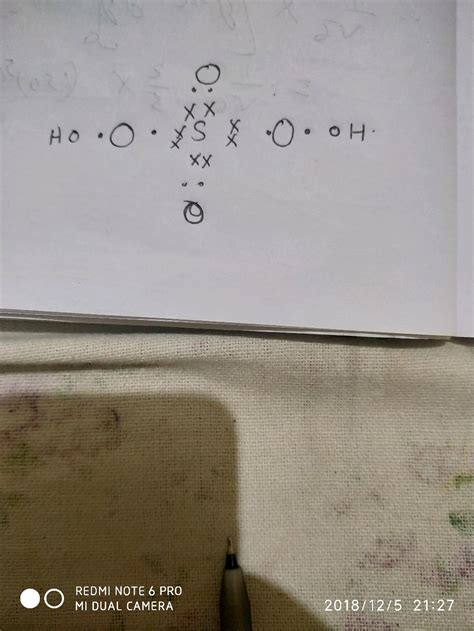 Draw H2so4 Lewis Dot Structure