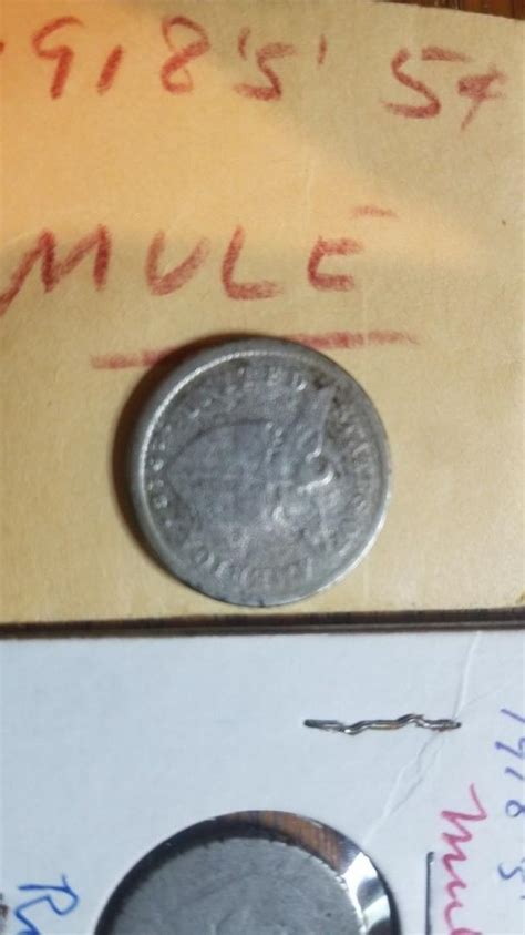 Six Rare Philippine 1918 S Mule 5 Centavos Hard To Find 1973934209