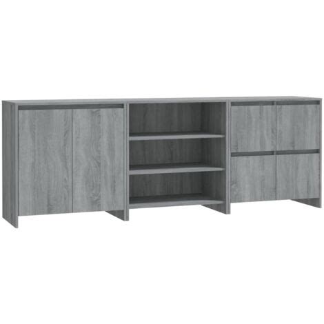 Tlg Sideboard Grau Sonoma Holzwerkstoff Sideboard Sideboards