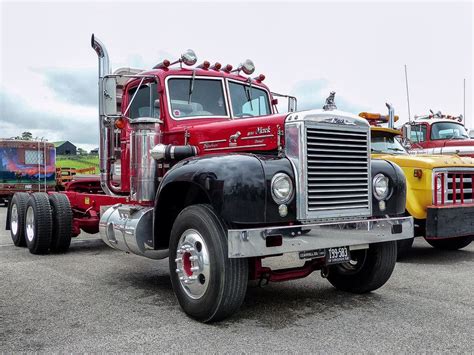 1962 Supercharged Mack B 77 Semi Tractor Mack Trucks Trucks Classic