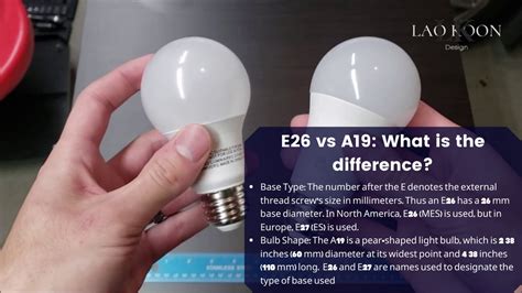 E26 Vs A19 Light Bulb Differences And All Related Information