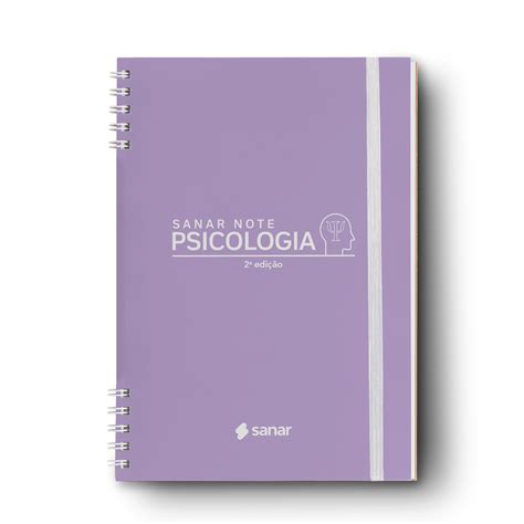 Sanar Note Psicologia 2ª edição Livro Guia de Bolso Sanar Saúde