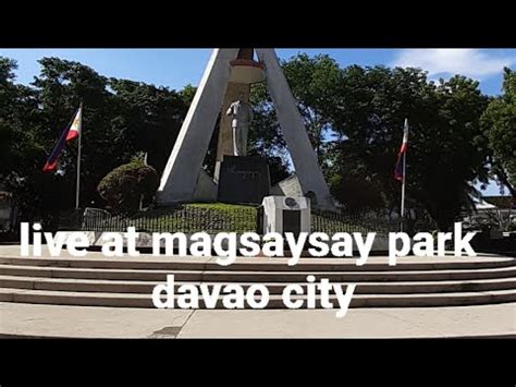 LIVE AT MAGSAYSAY PARK DAVAO CITY YouTube