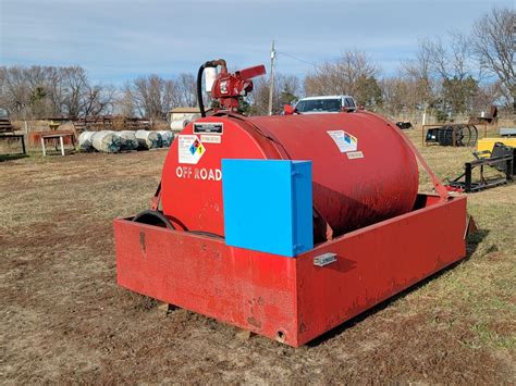 500 Gallon Bulk Fuel Tank Wcontainment Bigiron Auctions