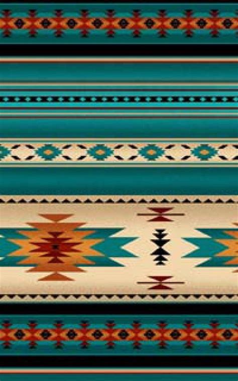 Southwest Turquoise Orange Blanket Stripe Navaho Designs Tucson By