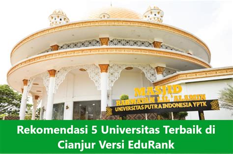 Rekomendasi Universitas Terbaik Di Cianjur Versi Edurank