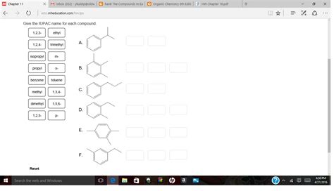 Solved Give The Iupac Name For Each Compound