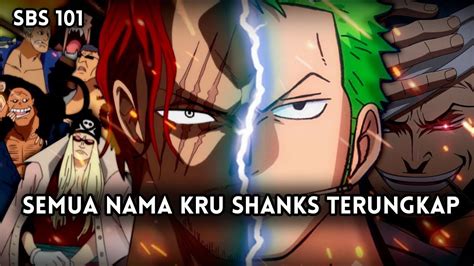 Sbs Yang Bikin Heboh Oda Ungkap Nama Kru Eksekutif Shanks