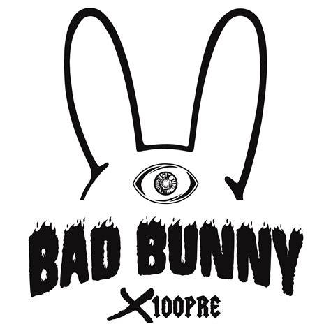 Bad Bunny Bad Bunny Svg Yo Perreo Sola Svg Bad Bunny Logo Inspire