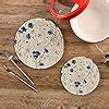 Amazon Qwthum Trivets For Hot Dishes Pots And Pans Potholders Woven Trivet Cotton Round