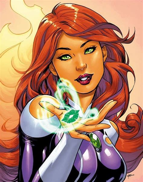 Starfire Timeline Comicbookwire Dc Comics Art Starfire Comics