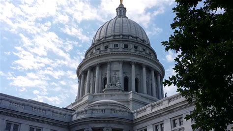 Madison State Capitol Building And Capitol Square Madison Wisconsin