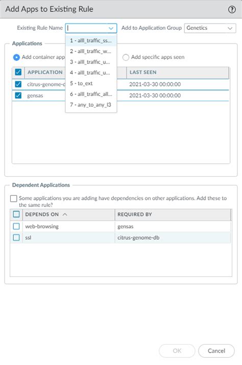 Add Apps To An Application Group With Policy Optimizer