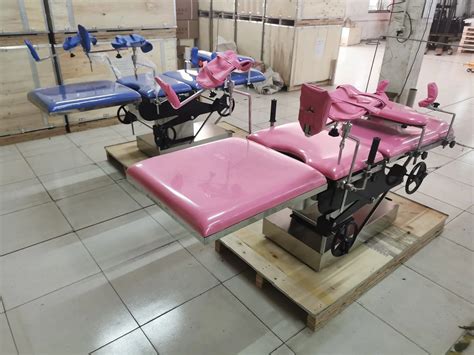 Factory Price Surgical Gynecological Blue Operating Table Multi