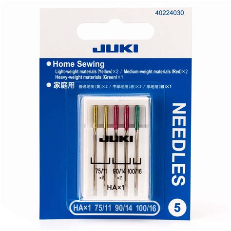 Home Sewing Assorted Needles - Juki Junkies