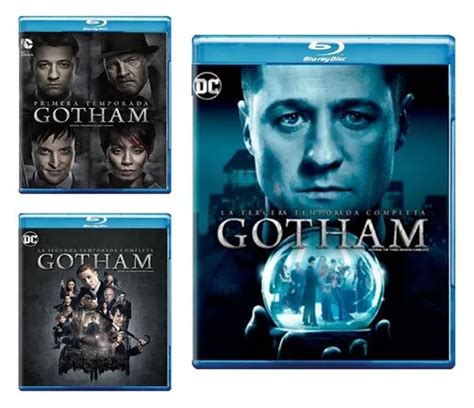 Gotham Paquete Temporadas 1 2 Y 3 Serie Blu Ray Mercadolibre