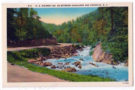 NC - Highway #64 Between Franklin and Highlands | United States - North ...