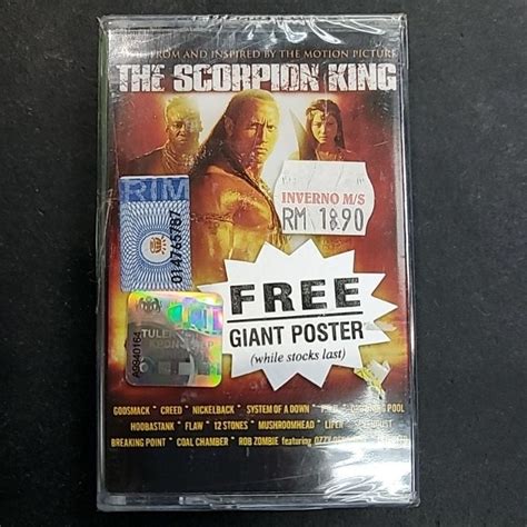 The Scorpion King - Original Soundtrack (Cassette) | Shopee Malaysia