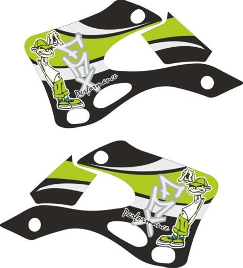 Kawasaki KX 125 KX 250 Logos Decals Stickers And Graphics MXG ONE