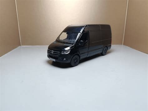 Macheta Auto Mercedes Benz Sprinter Van 2020 Black Machete Auto Stf