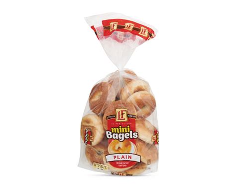 Cinnamon Raisin Plain Or Whole Wheat Mini Bagels L Oven Fresh ALDI US