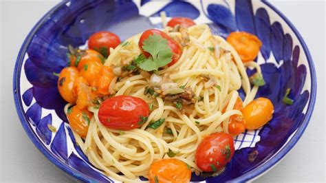 Recette Linguine Aux Tomates Cerises Et La Coriandre