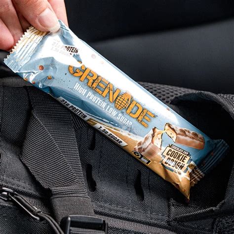 Grenade Protein Bar Choc Chip Cookie Dough 60g Pack Of 12 CZ776