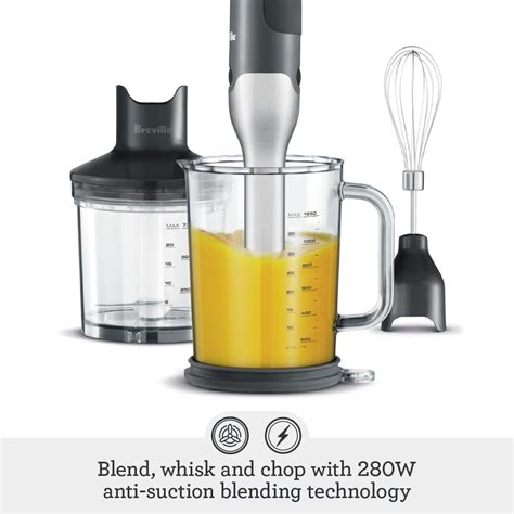 Breville Watt Hand Blender Set Factory Sale Head Hesge Ch