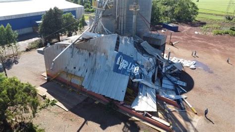 Imagens A Reas Mostram Destrui O Provocada Por Temporal Em Cascavel