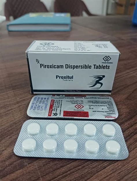 Piroxicam Dispersible Tablets Mg At Rs Box Chandigarh Id