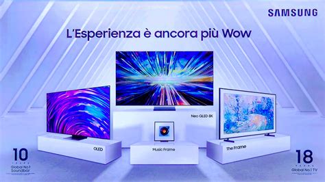 Arriva In Italia La Nuova Gamma Tv Samsung Neo Qled E Oled