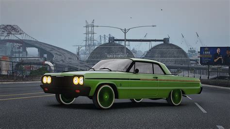 Gta V Solo Vehicle Chevrolet Impala Fivem Ready Stars In Ceiling