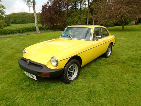 Mgb Gt With Overdrive Sold The Vintage Petrol Pump Garage