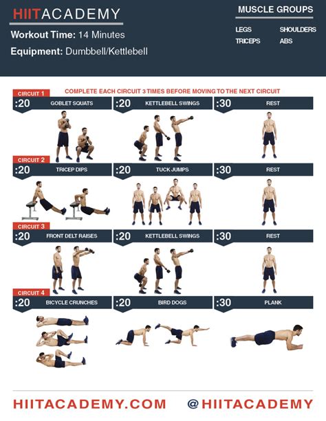 Dumbbell Hiit Workout Pdf | Blog Dandk