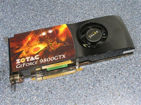 Zotac GeForce 9800 GTX Review - The Card | TechPowerUp