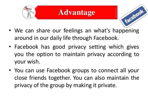 Advantages And Disadvantages Of Using Facebook Advantages And Disadvantages Of Social Media