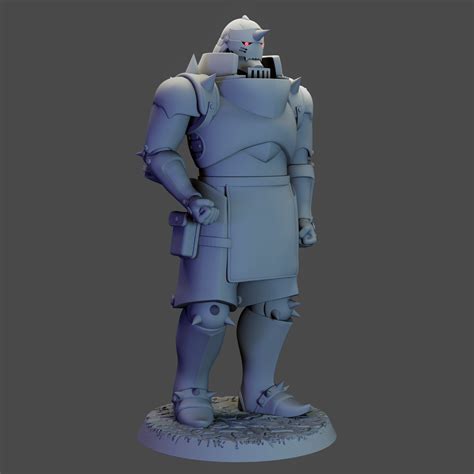 Stl File Alphonse Elric Fma 3d Model Pre Supported・3d Printer Model To