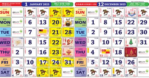 Kalendar Cuti Umum Dan Cuti Sekolah 2025 - Bessy Charita 