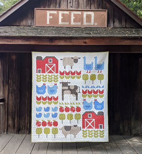 And On The Farm Stacy Iest Hsu Quilt Pattern PDF Etsy