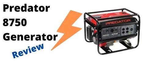 Predator 8750 Generator Review