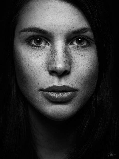 closeup by Benjamin Sommer | 500px | Monochromatic portrait, Portrait ...