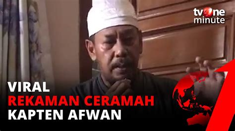 Bikin Haru Video Ceramah Kapten Afwan Viral Di Media Sosial Tvone