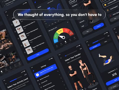 ZenFit Fitness Workout App UI Kit In 2024 Workout Apps Ui Kit